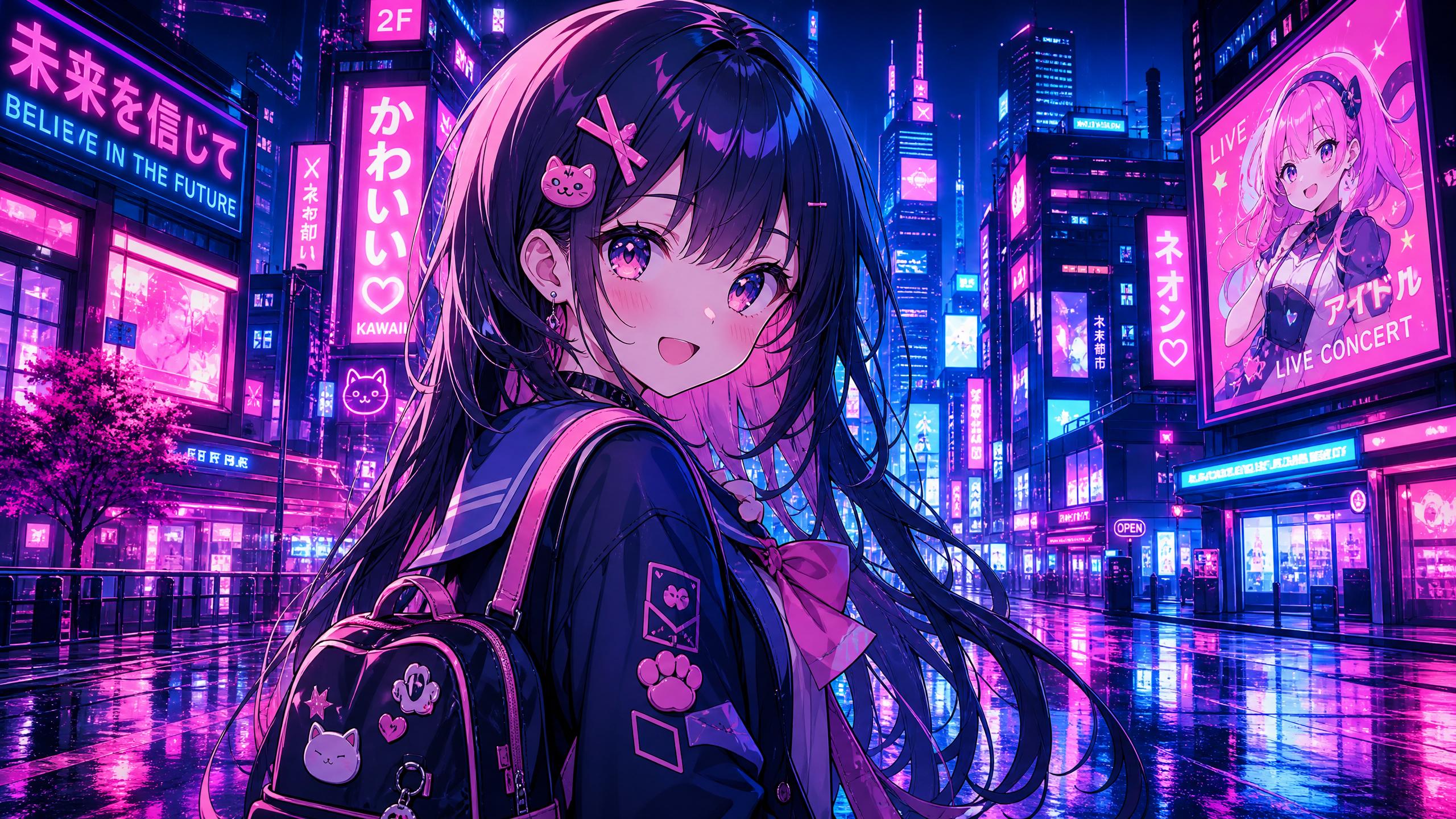推特-霓虹都市生活动漫分享